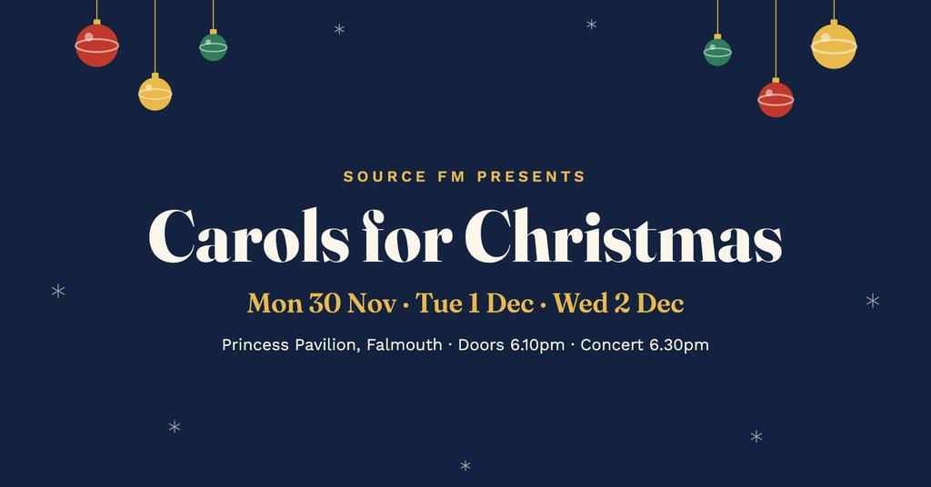 30.11.2026 Carols for Christmas by Source FM