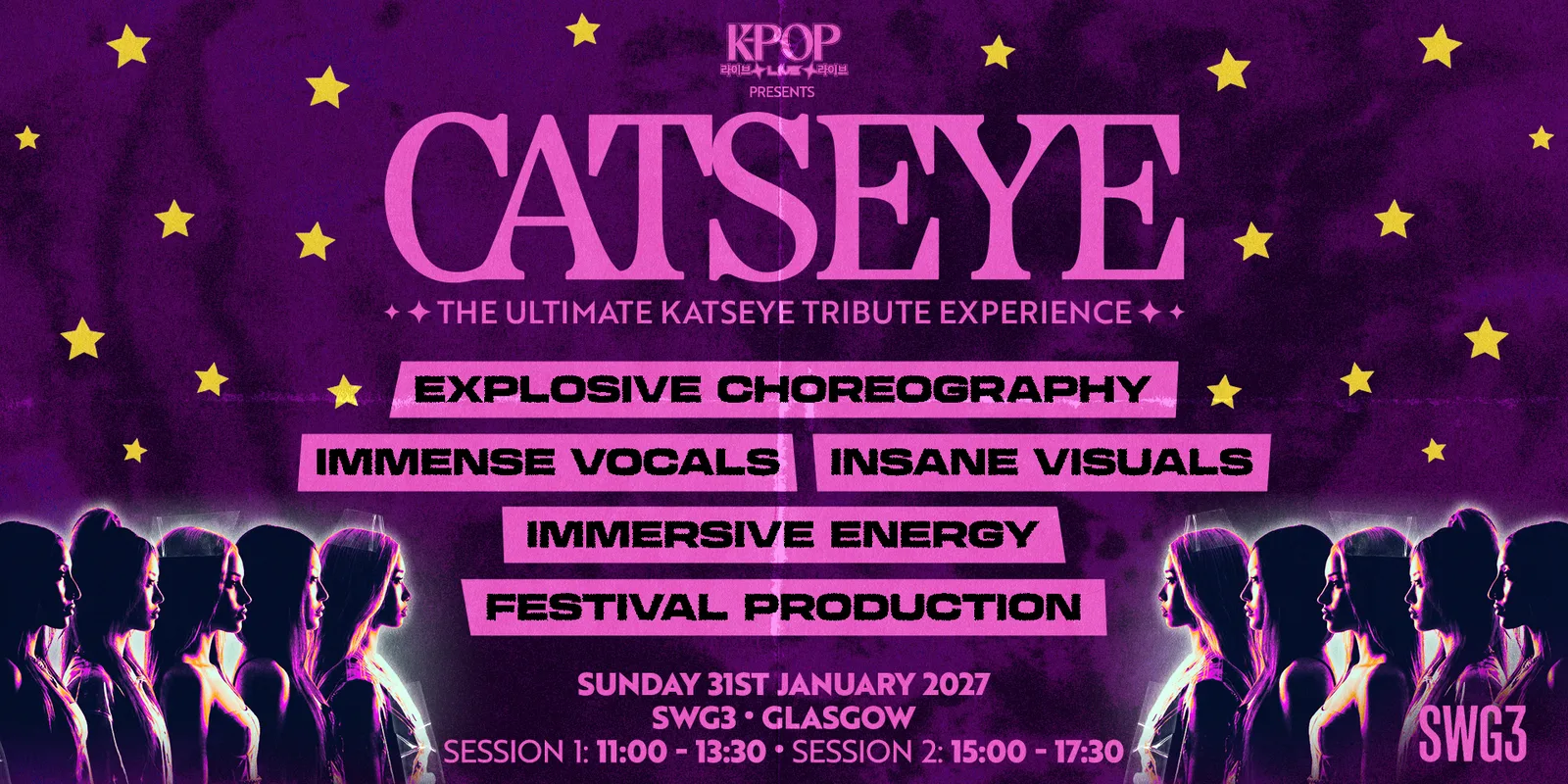 CATSEYE | SWG3, Glasgow