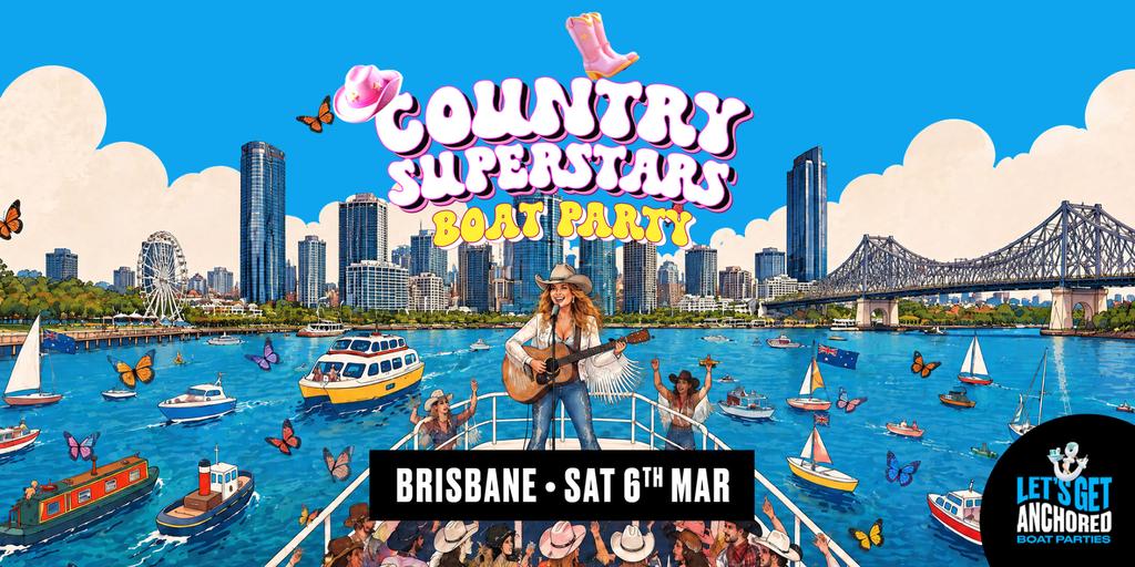 Country Superstars Boat Party - Brisbane