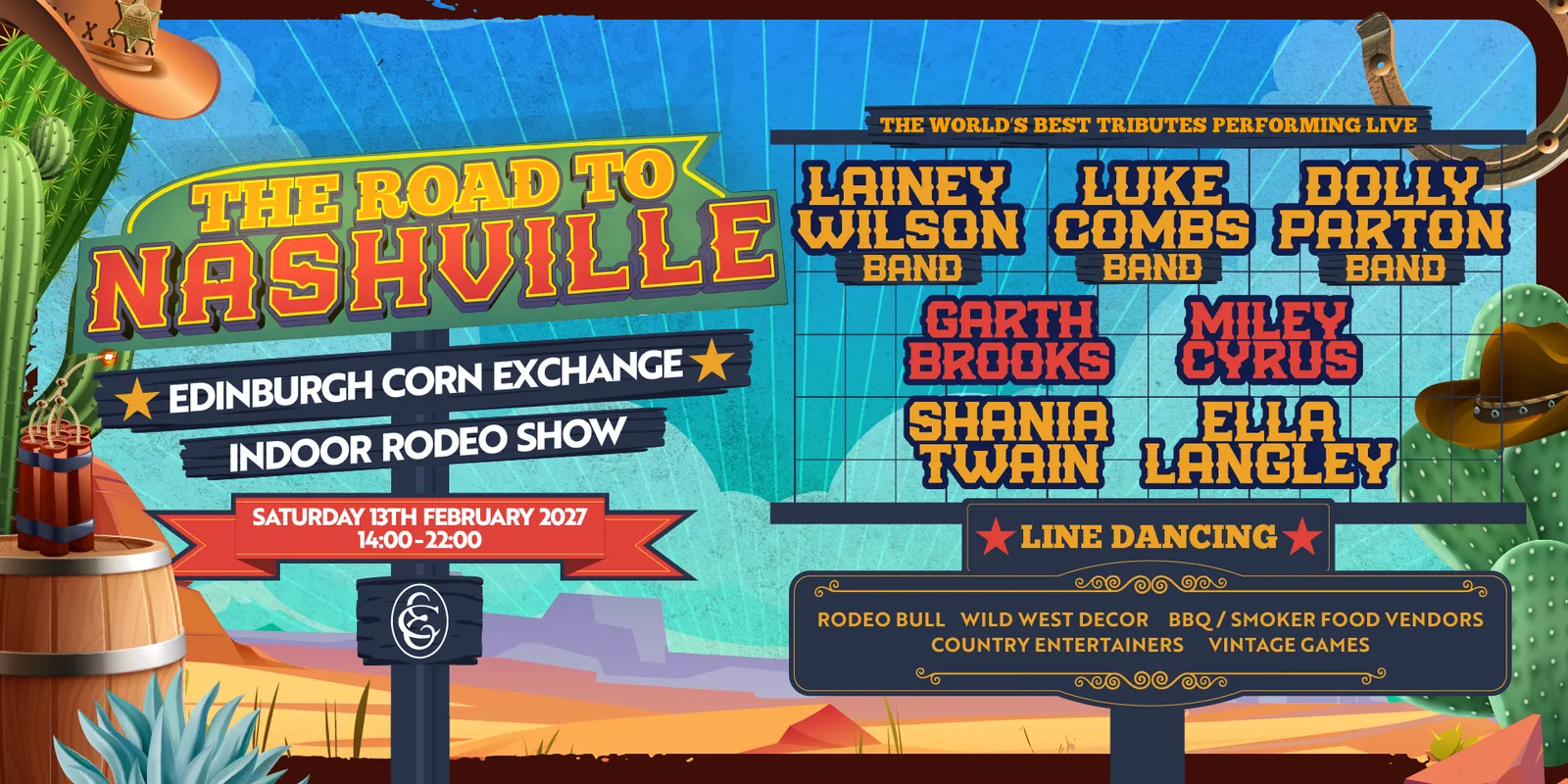 Road to Nashville Indoor Rodeo Show | Corn Exchange