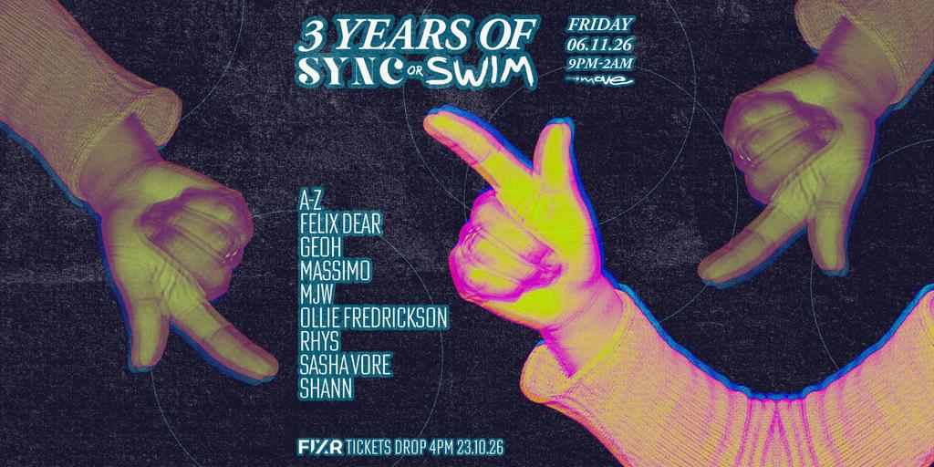 3 Years of Sync or Swim