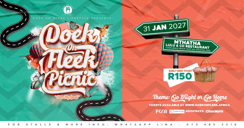Doek On Fleek Oh My Gosh Picnic - Mthatha