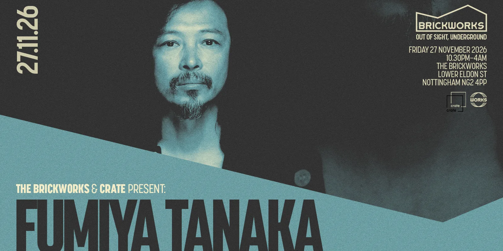 The Brickworks x Crate: FUMIYA TANAKA