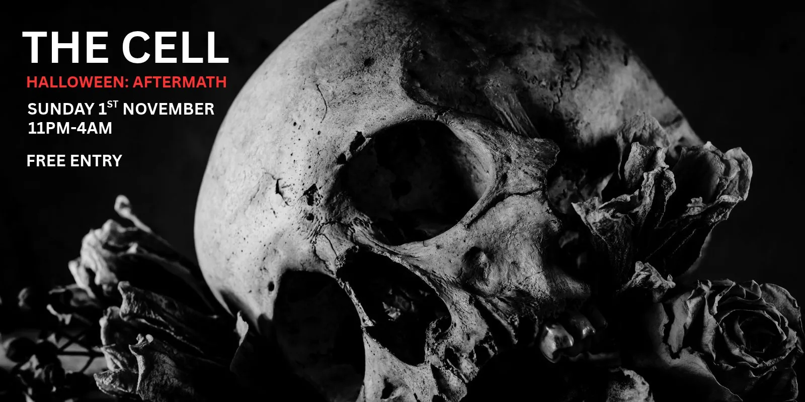 CELL SUNDAY: HALLOWEEN AFTERMATH - FREE ENTRY + 241 DRINKS