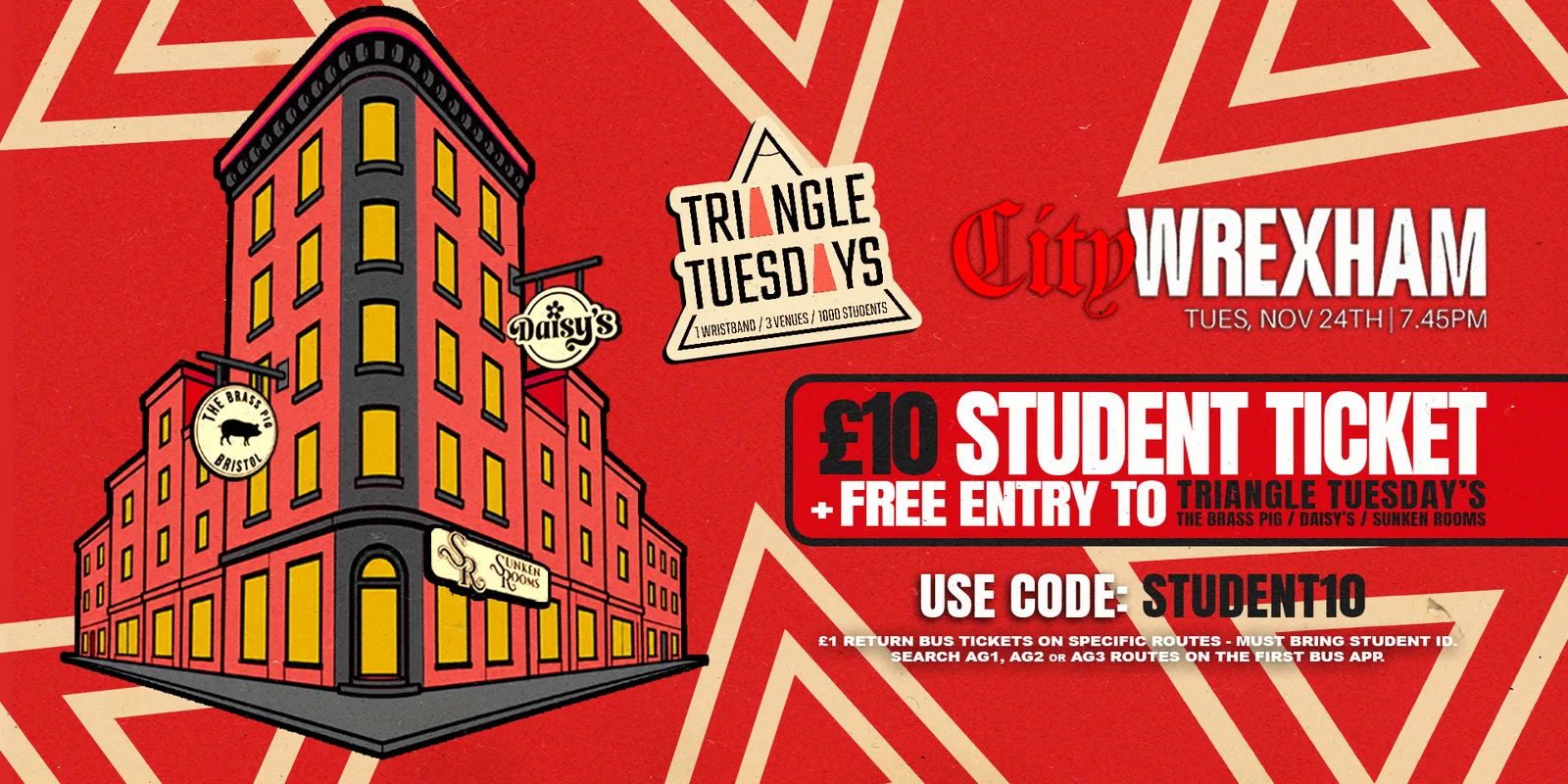 Triangle Tuesday - The Official Bristol City After Party!