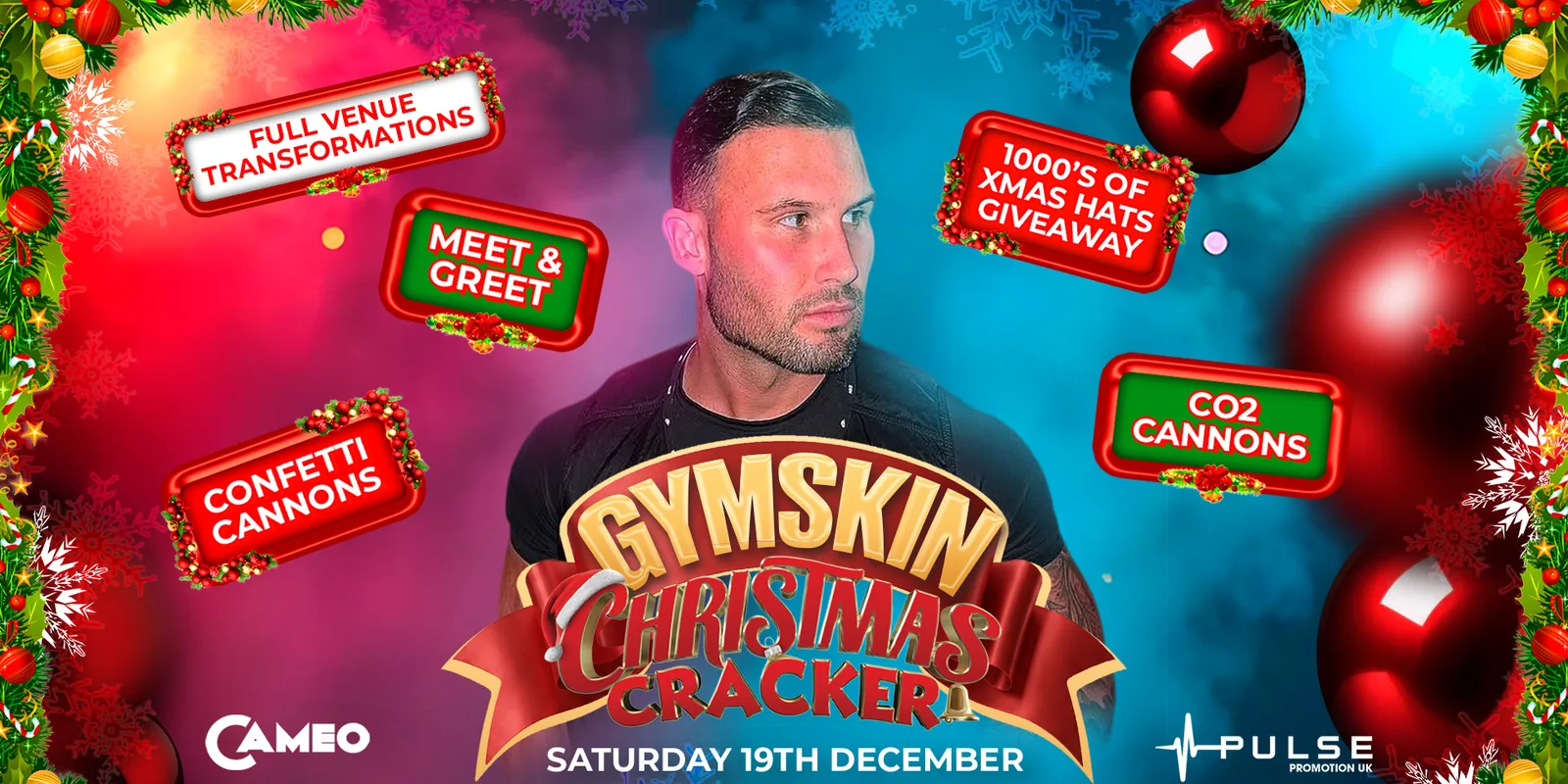 🎄 GYMSKIN CHRISTMAS CRACKER 🎄