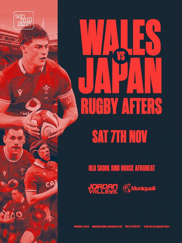 Wales V Japan Rugby Afters