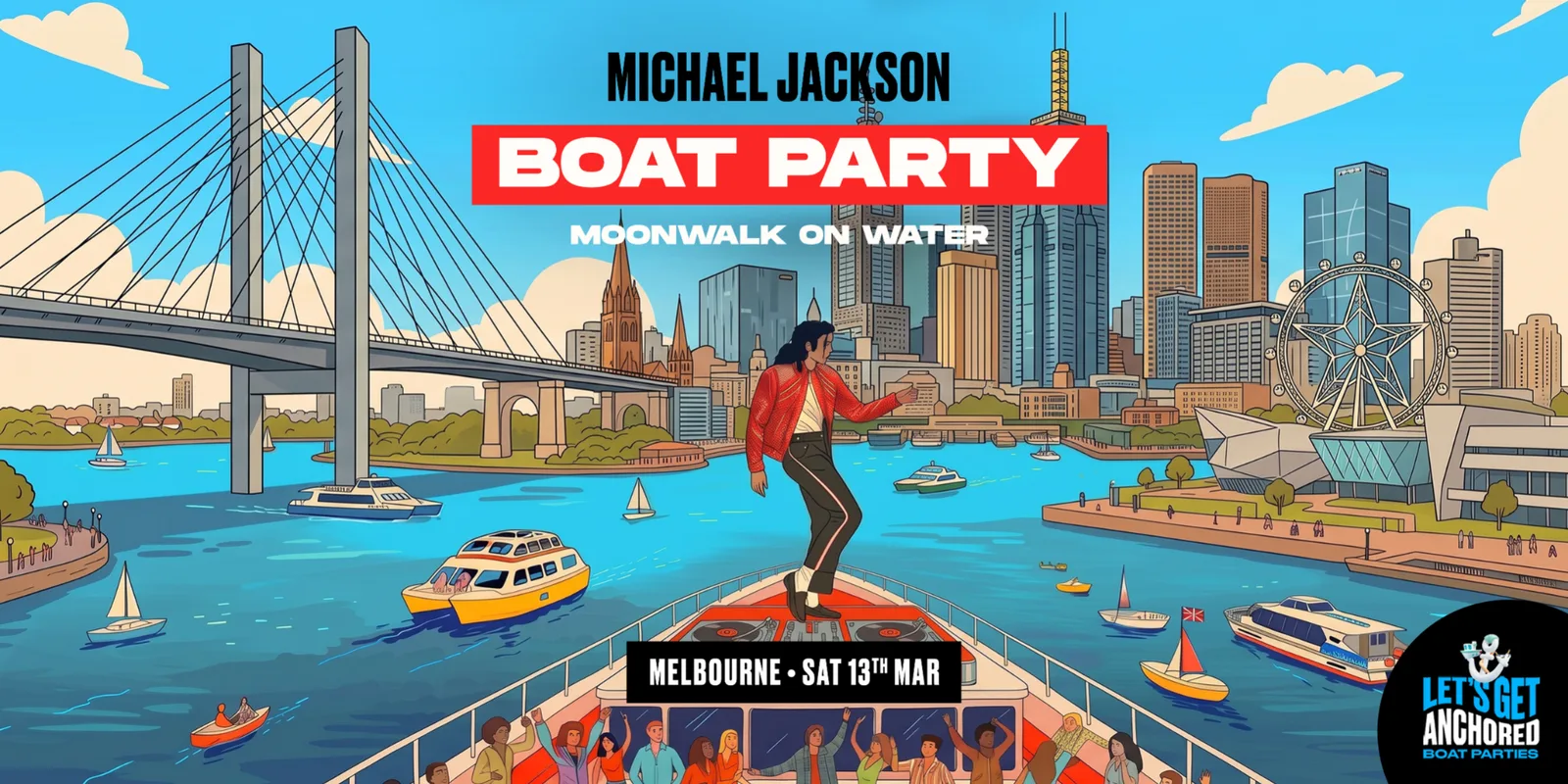 Michael Jackson Boat Party - Melbourne
