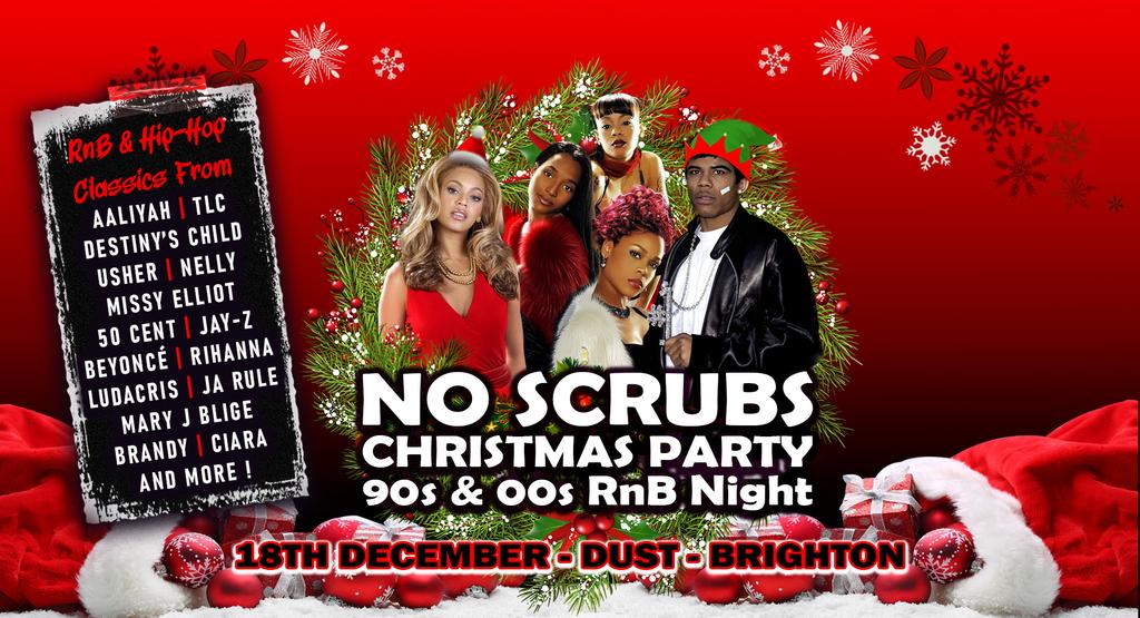 No Scrubs: 90s & 00s R&B Xmas Party (Brighton)