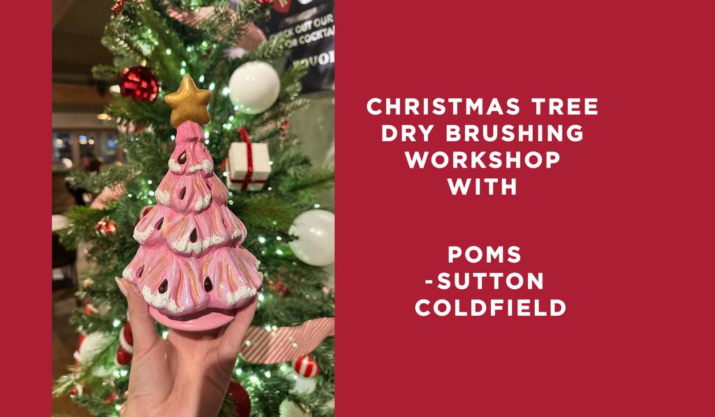 Christmas Tree Painting Workshop at Poms - Sutton Coldfield