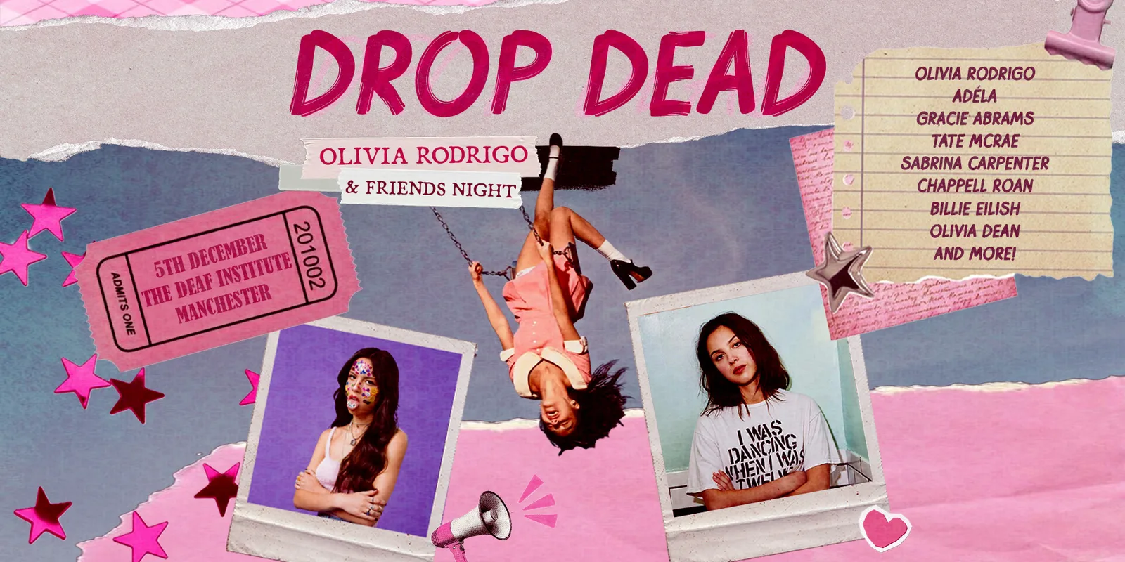 💖 DROP DEAD: OLIVIA RODRIGO & FRIENDS NIGHT 💖 (Manchester)