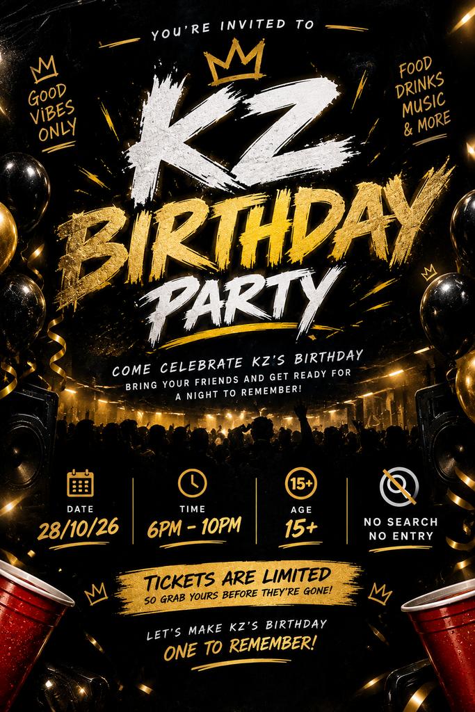 Kz’s Birthday Party