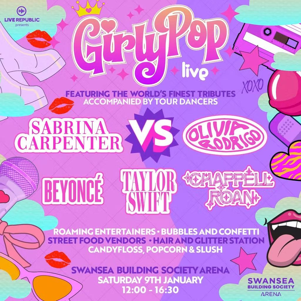 GirlyPop Live | Swansea Building Society Arena