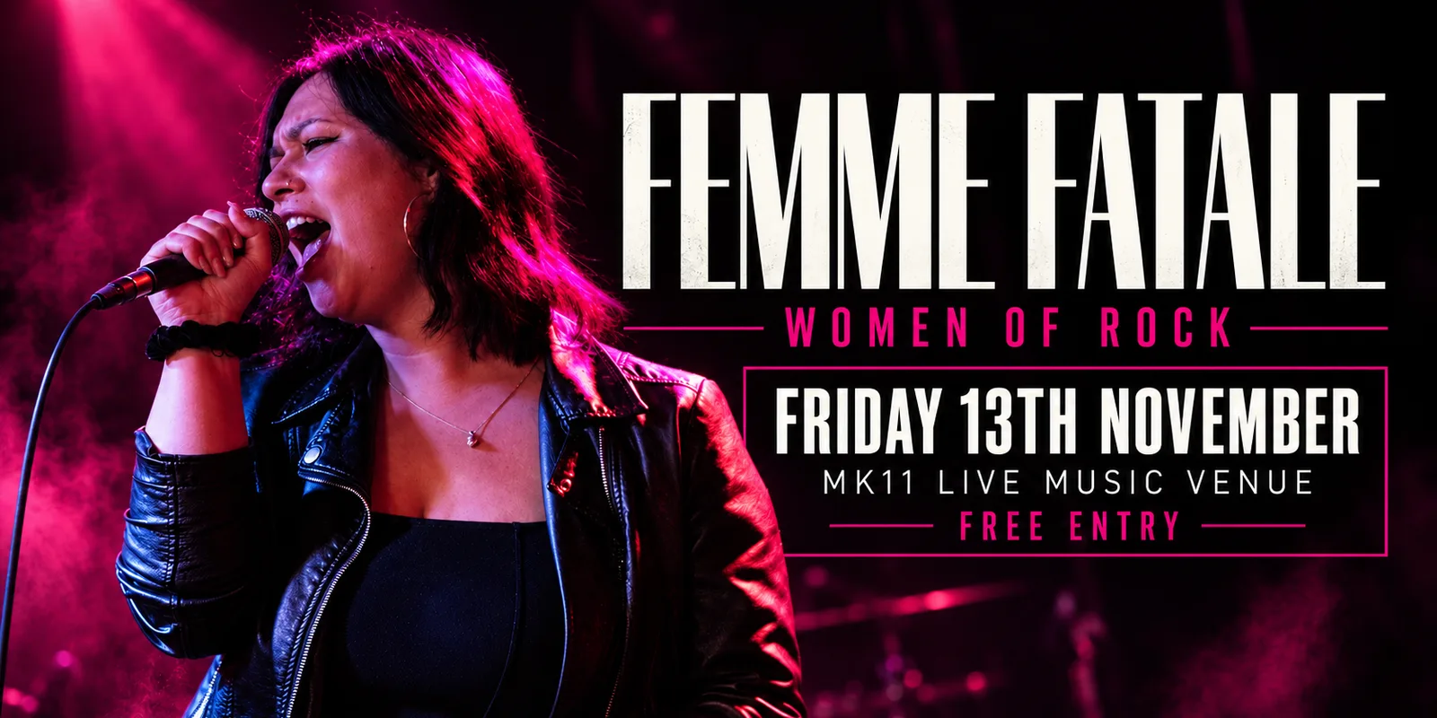 Femme Fatale - Women of Rock (Free Entry)