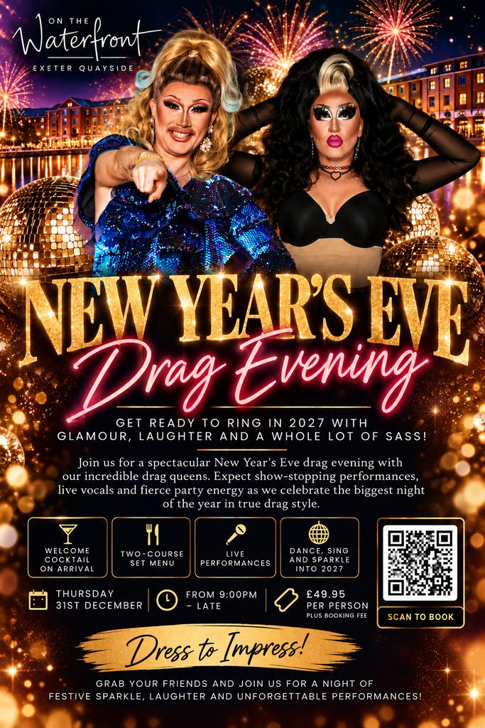 ✨ NEW YEAR'S EVE DRAG EXTRAVAGANZA! 🥂💋