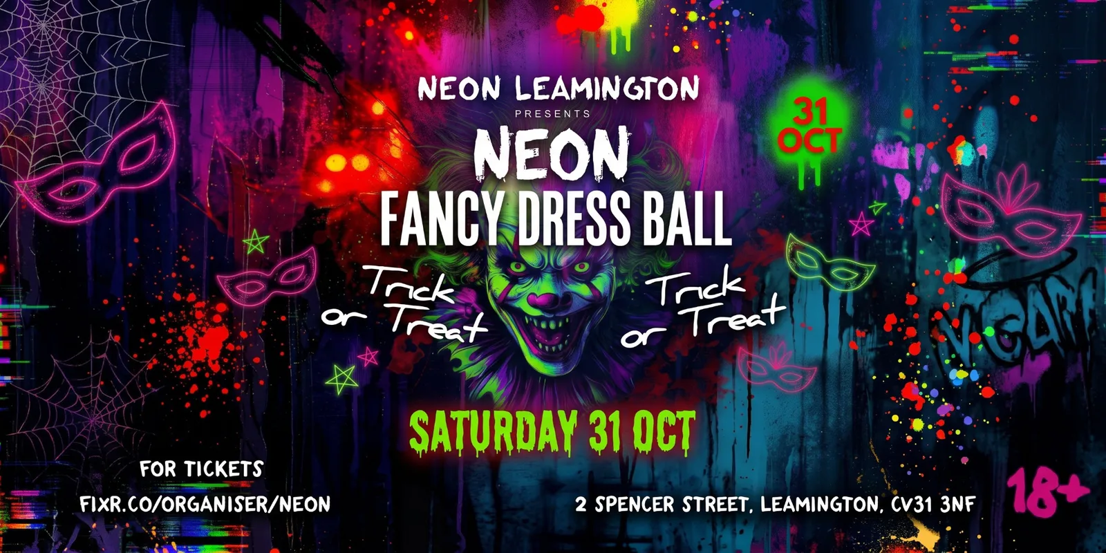 The Neon Halloween Ball - SOLD OUT