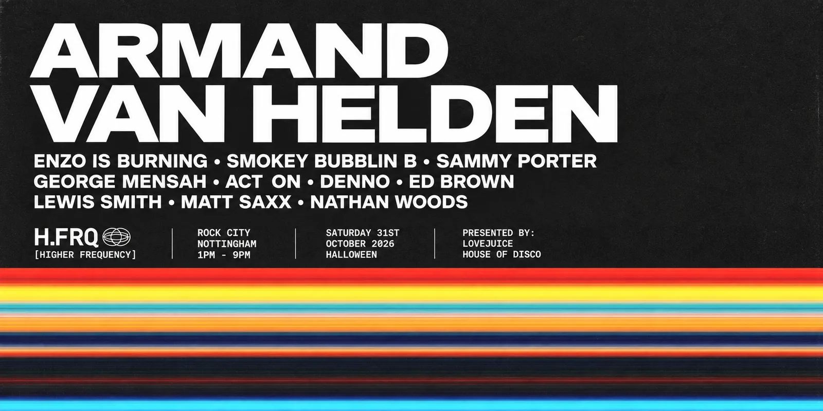 House of Disco x Armand Van Helden - HALLOWEEN SATURDAY🎃