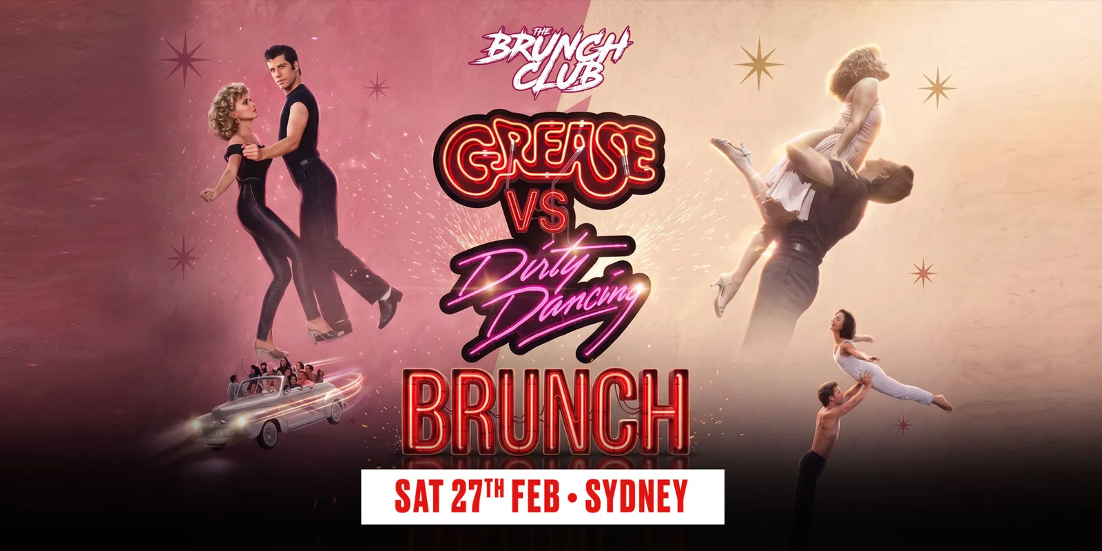 Grease Vs Dirty Dancing Brunch - Sydney