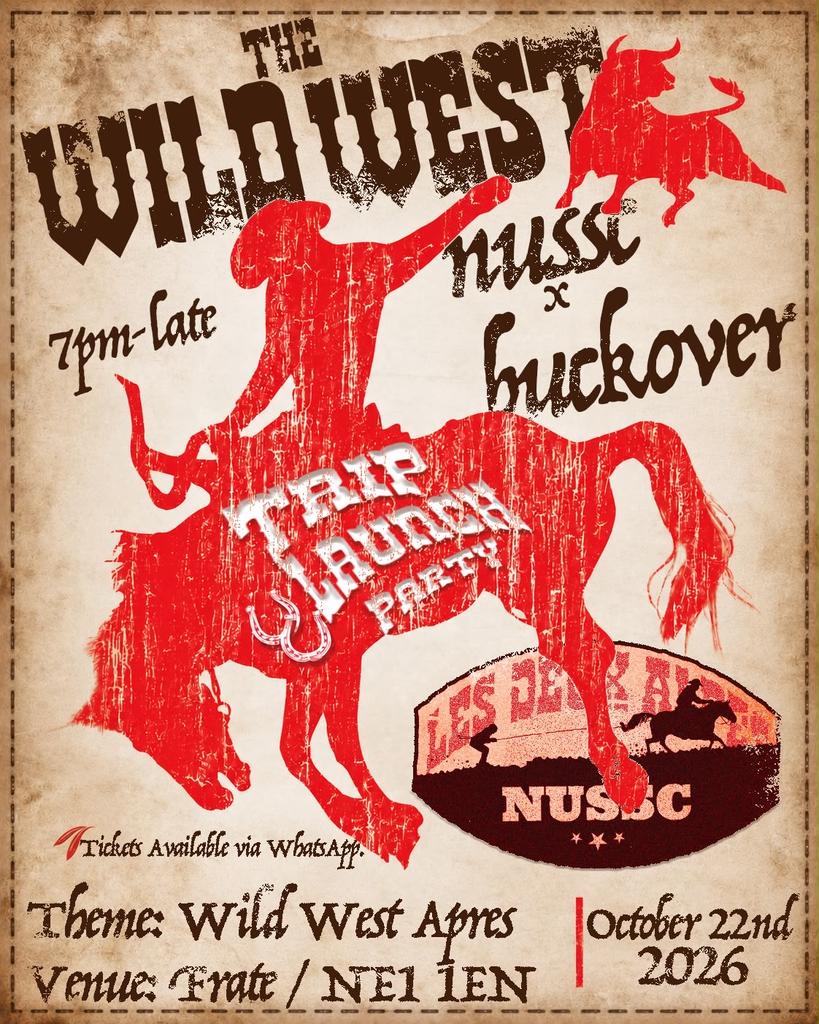 BUCKOVER X NUSSC TRIP LAUNCH PARTY