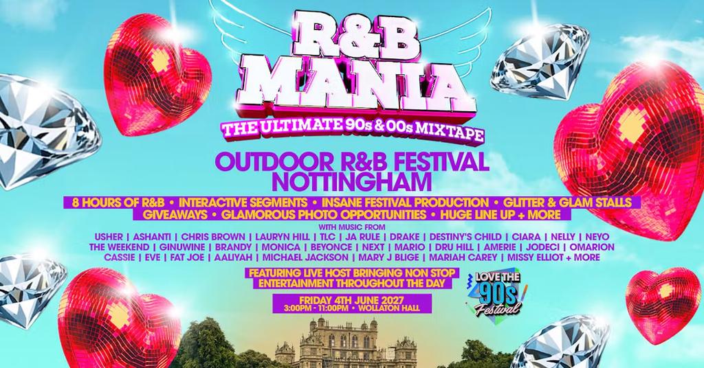 RNB MANIA at Love the 90s Festival | Wollaton Hall