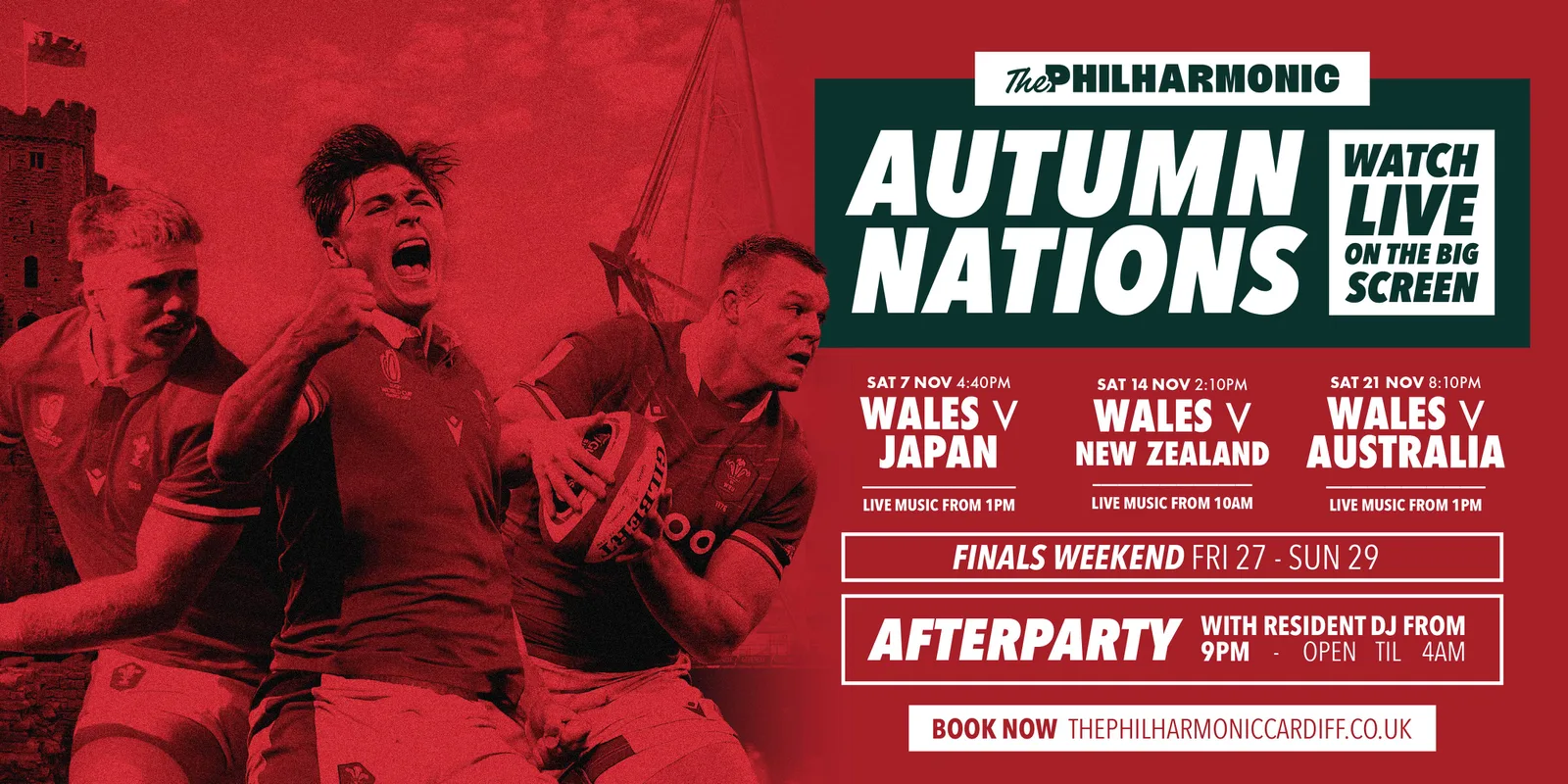 WALES VS AUSTRALIA AFTERPARTY