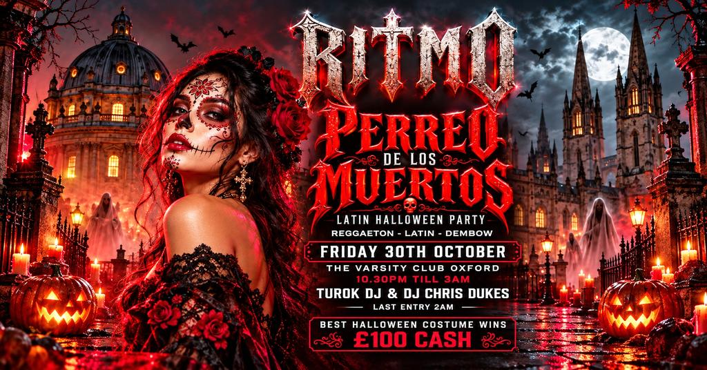 LATIN & REGGAETON HALLOWEEN PARTY - RITMO - AT VARSITY