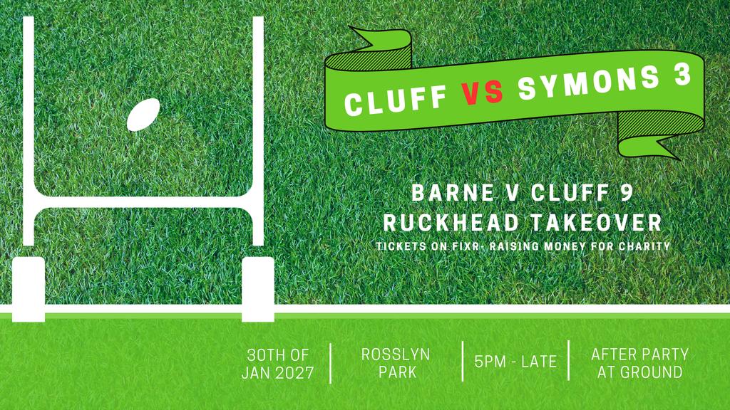 Barne V Cluff the 9th - Ruckhead takeover 3