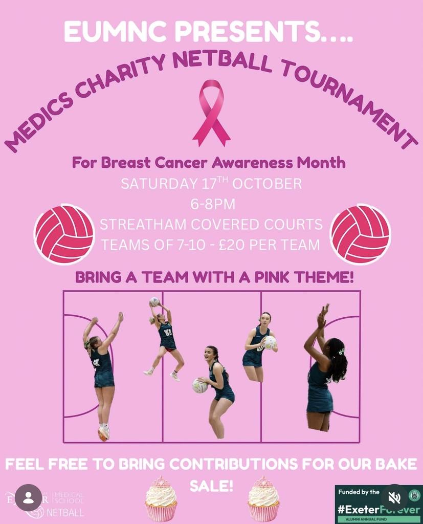 EUMNC Charity Netball Tournament