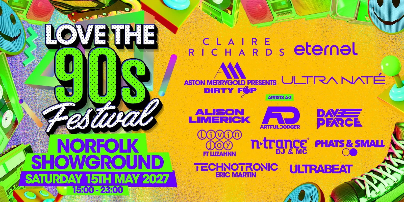 Love the 90s Fest | Norfolk Showground