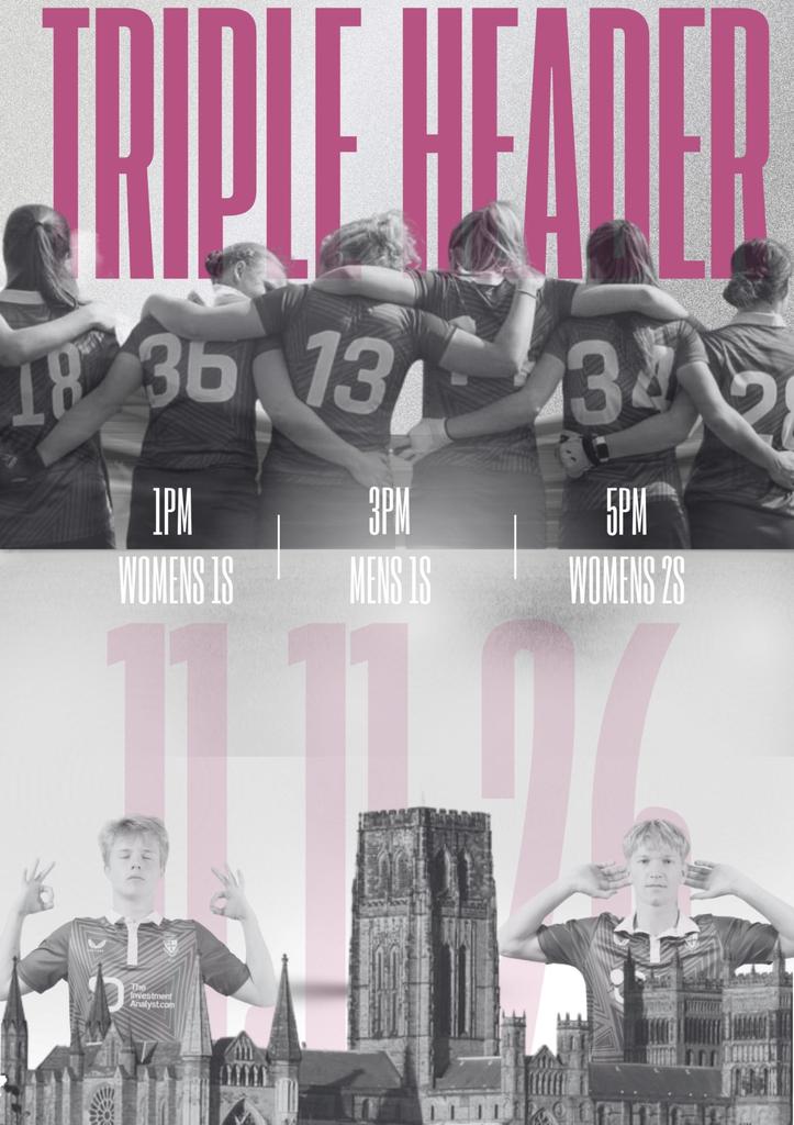 DUHC BUCS TRIPLE HEADER