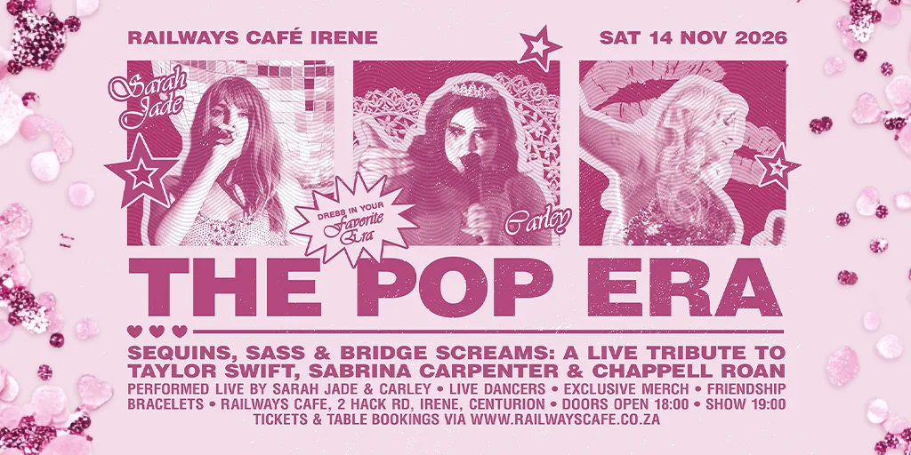 The Pop Era: A live tribute to Sabrina Carpenter, Chappell Roan, and Taylor Swift at Railways Café