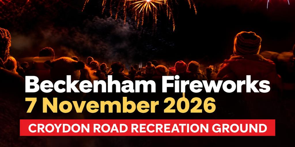 Beckenham Charity Fireworks 2026