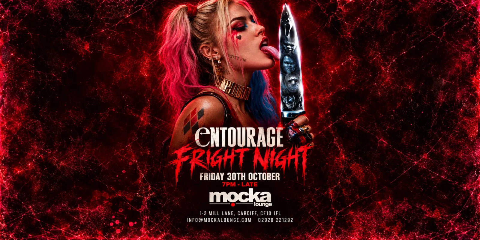 Entourage Fright Night - Mocka Lounge - Fri 30th Oct