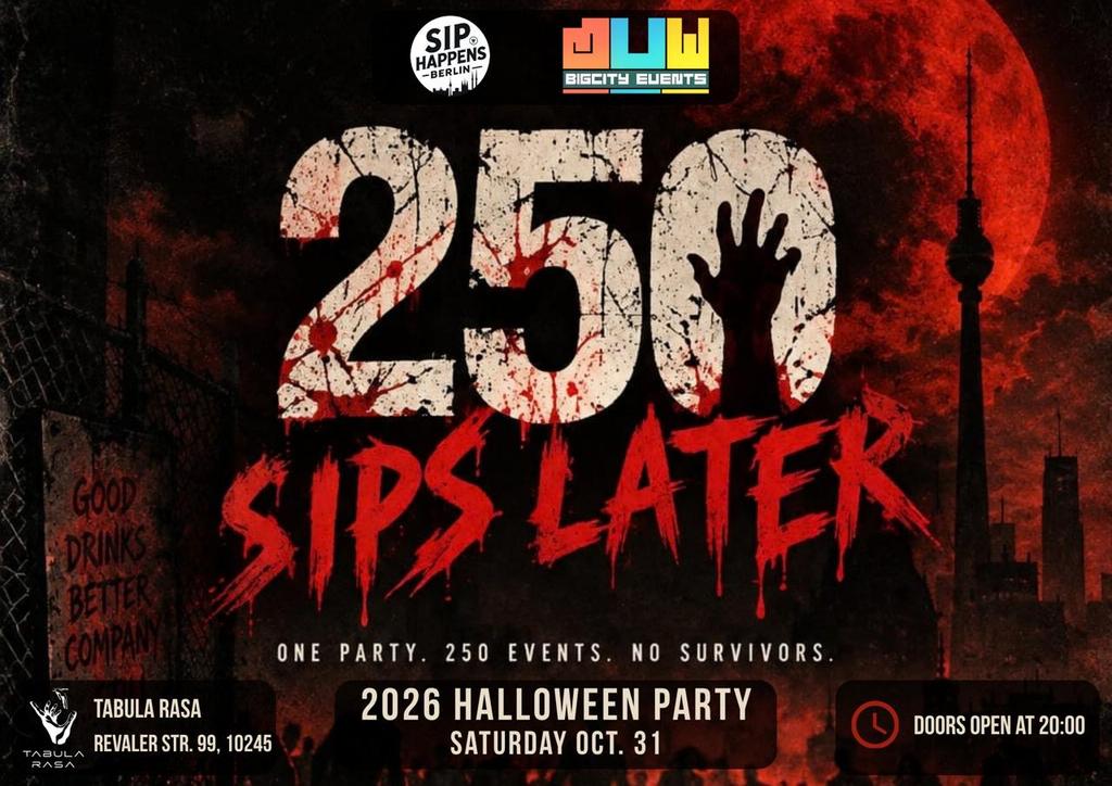 The 250th Sip - Halloween Special