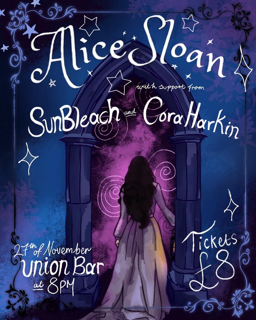 Alice Sloan at the Student Union