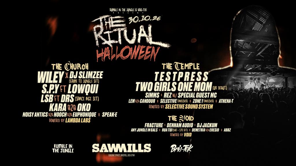 Rumble in the Jungle: THE RITUAL – Halloween Bristol