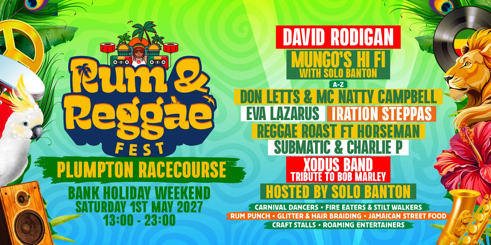 Rum & Reggae Fest | Plumpton Racecourse, East Sussex