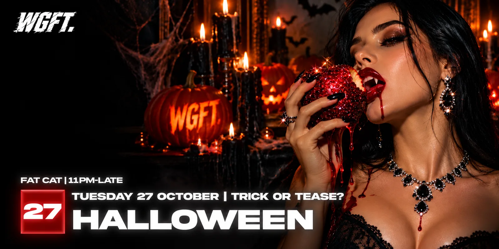 WGFT HALLOWEEN SPECIAL - £4.50 DOUBLES!