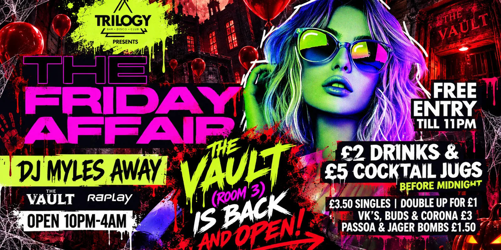 TRILOGY: HALLOWEEN FRIDAY - THE VAULT IS BACK