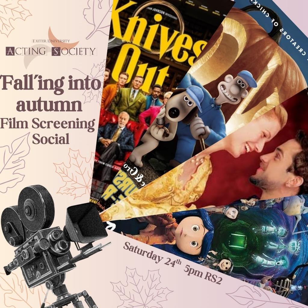 Fall'ing into autumn. Film Screening Social