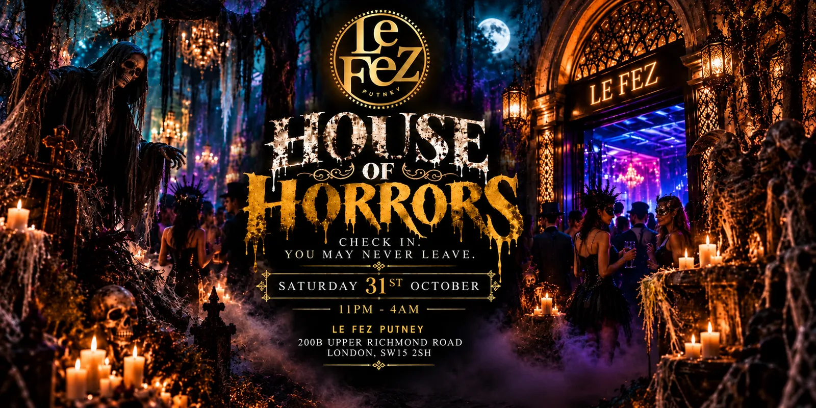 HOUSE OF HORRORS : HALLOWEEN AT LE FEZ