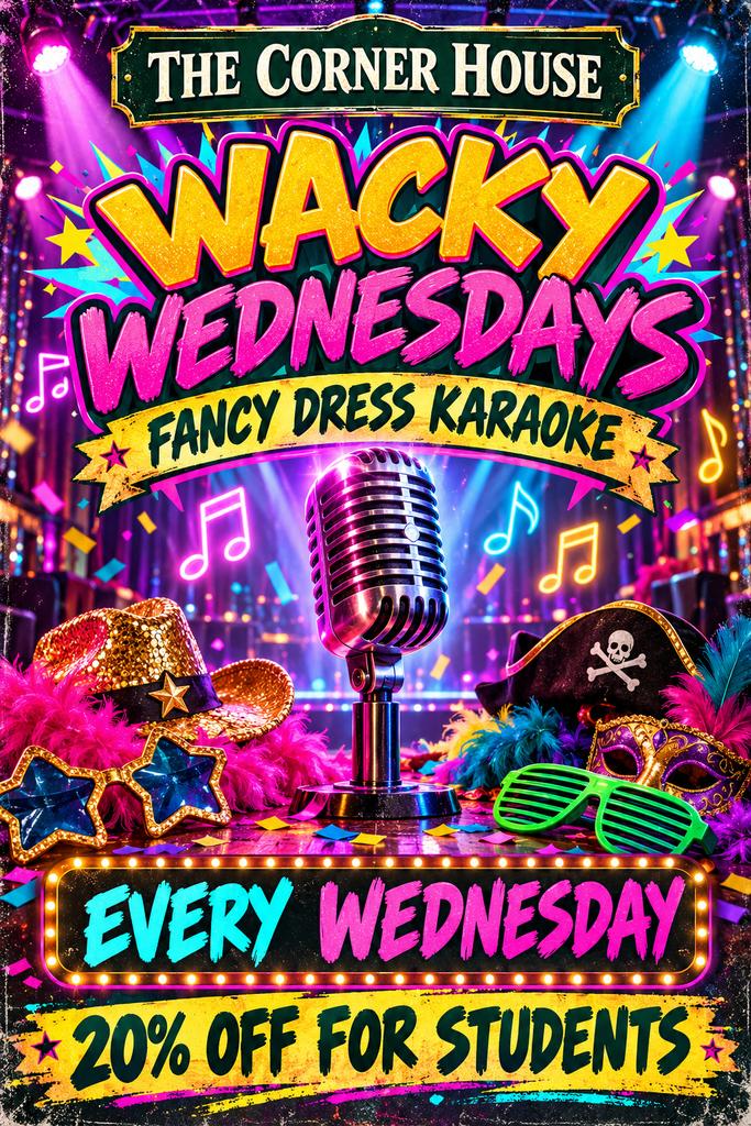 Whacky wensdays karaoke