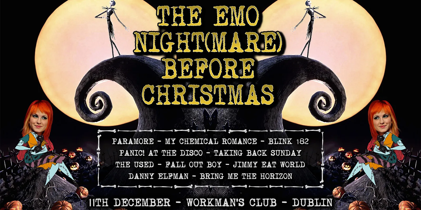 THE EMO NIGHT(MARE) BEFORE CHRISTMAS (Dublin)