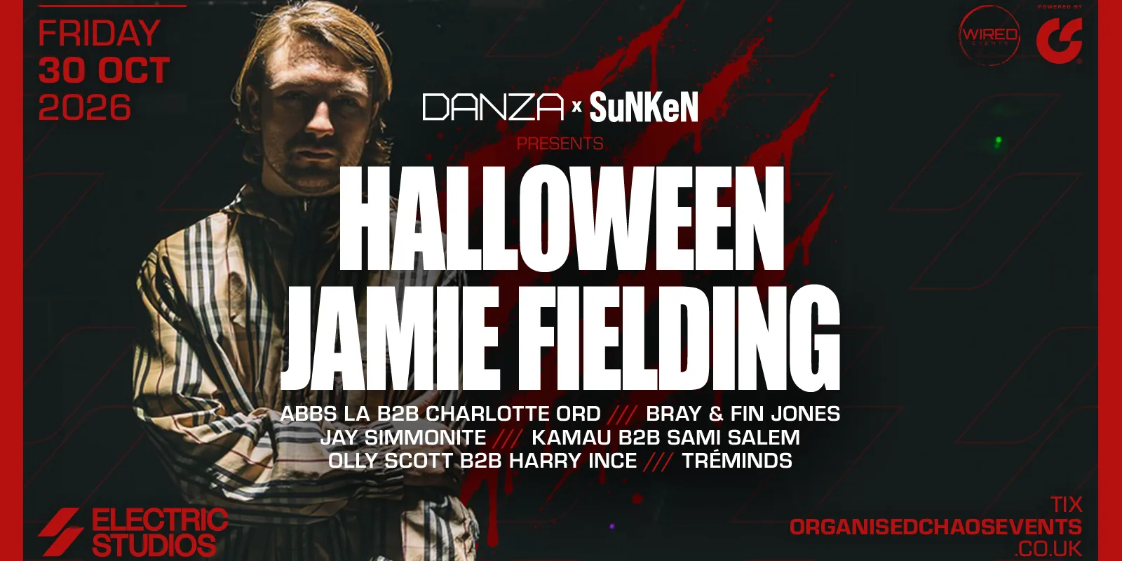 SuNKeN x Danza HALLOWEEN!! ft JAMIE FIELDING
