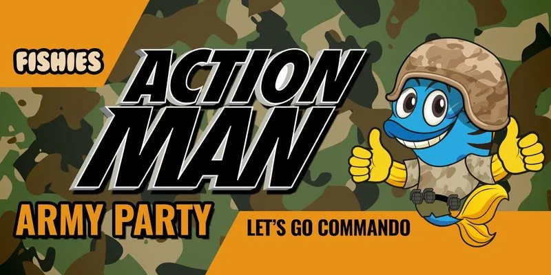 Fishies Oxford Army Party || Lets Go Commando