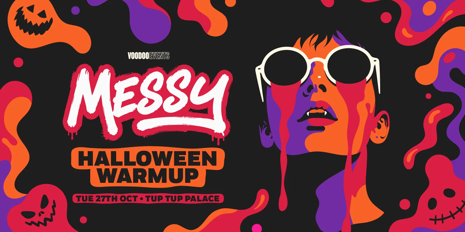 MESSY TUESDAYS 🫟 | Halloween Warm Up 🎃