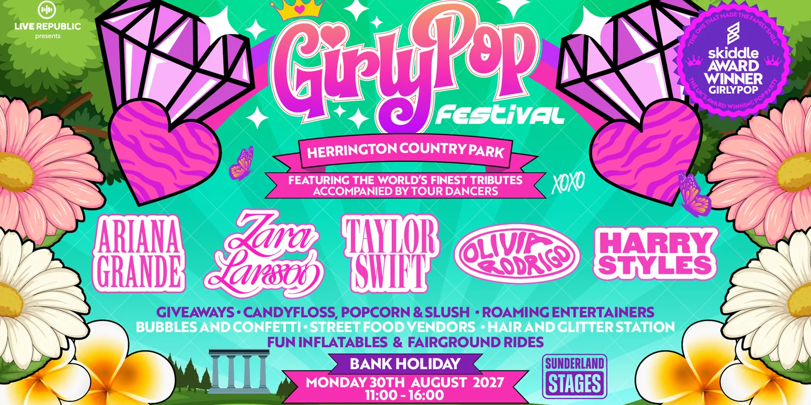 GirlyPop Summer Festival | Herrington Park, North East
