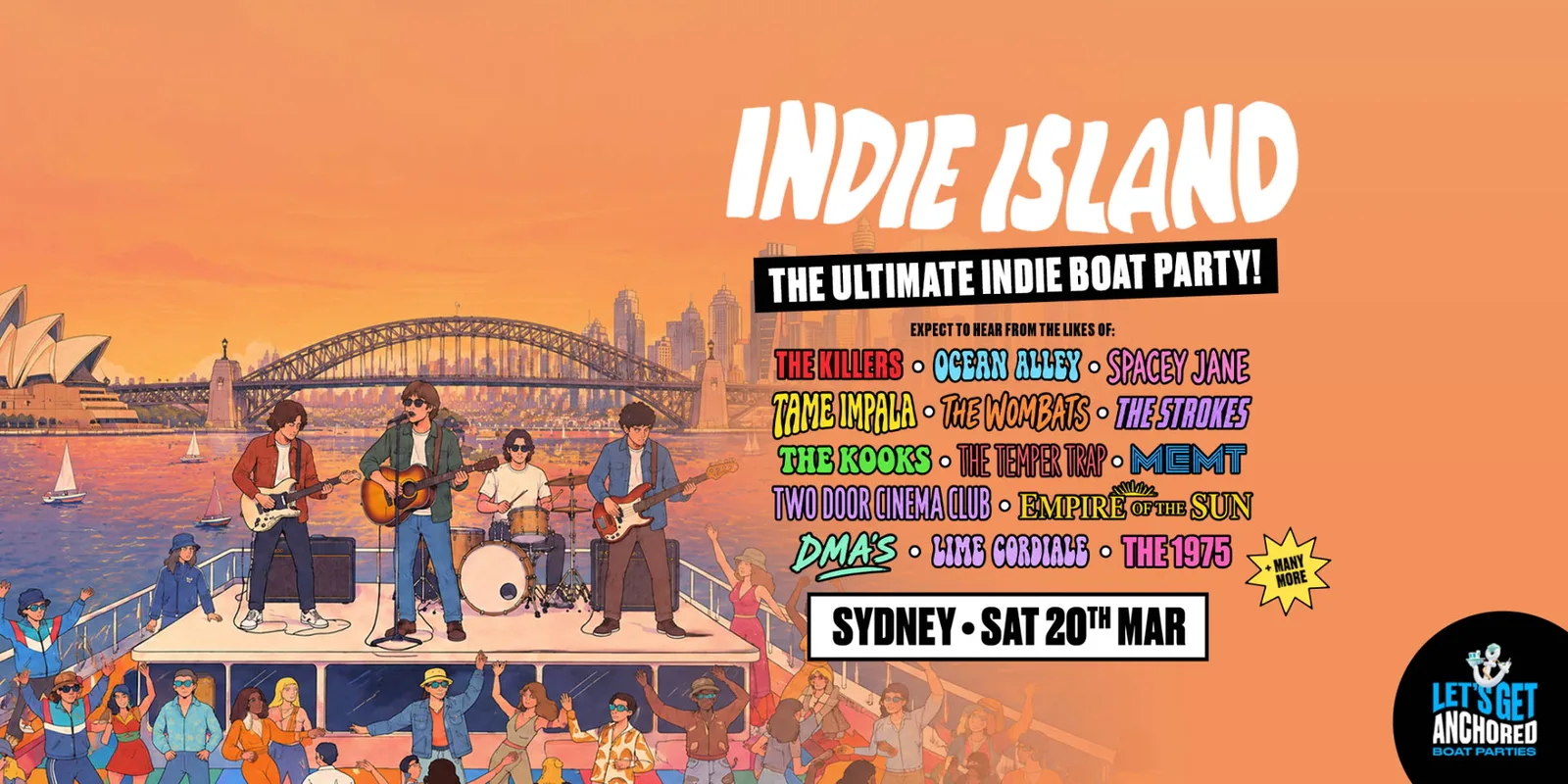 Indie Boat Party - Sydney
