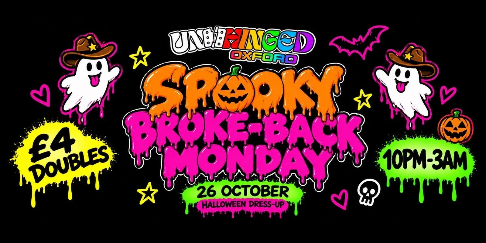 BROKE-BACK Mondays 🏳️🌈 Ox's Best LGBT+ Student Night Out