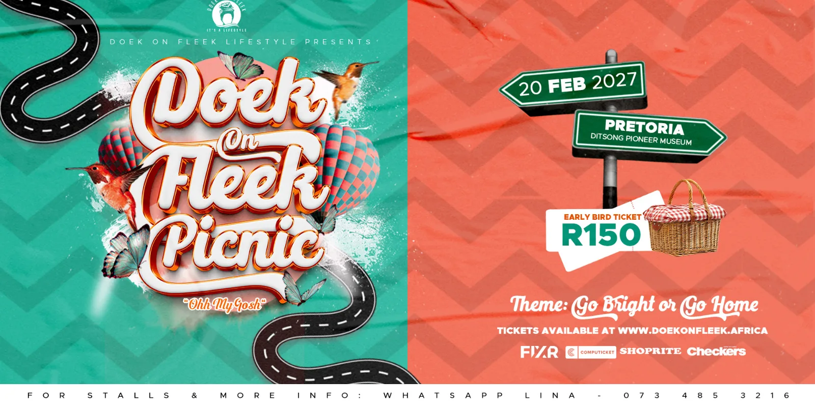 Doek On Fleek Oh My Gosh Picnic - Pretoria